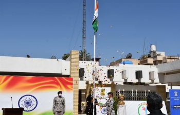 Celebration of 74th Independence Day of India at Embassy premises on 15 August, 2020